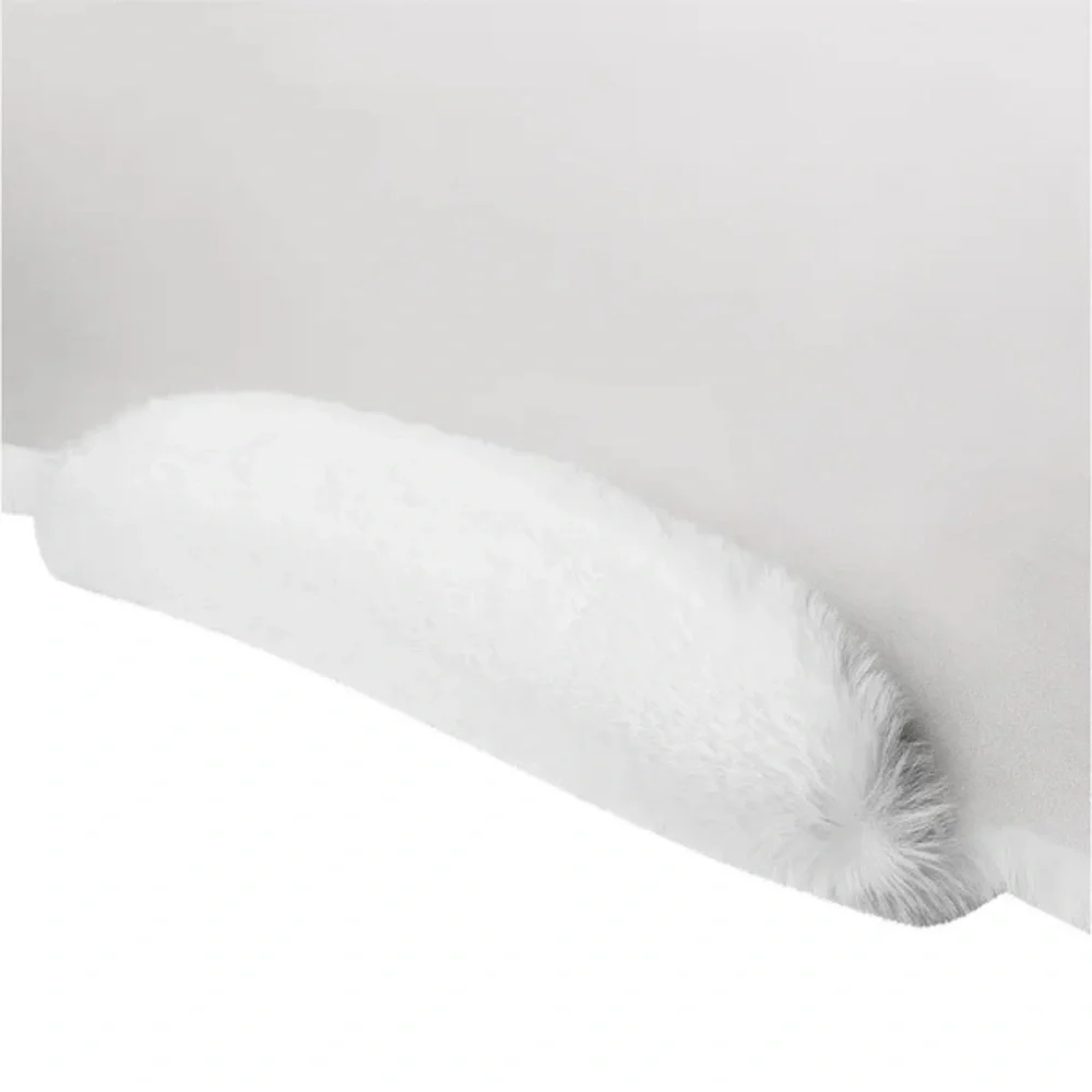 Mon Chateau Faux Fur Shaped Rug